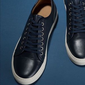 Massimo Dutti Navy Sneakers